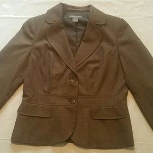 Ann Taylor Brown Blazer